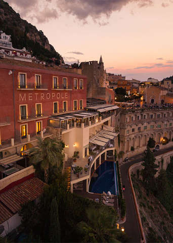Accommodation - Hotel Metropole Taormina - Exterior view - Taormina, Sicily