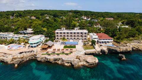 Unterkunft - Samsara Cliff Resort - Außenansicht - Negril