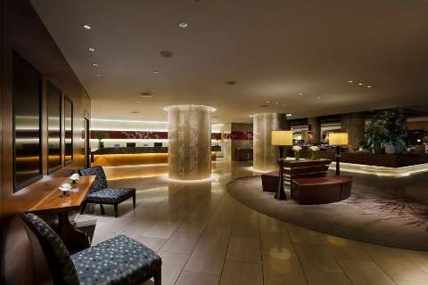 Unterkunft - Hilton Tokyo - Ansicht der Lobby - Shinjuku-Ku