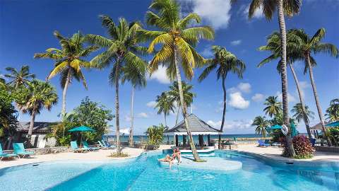 Unterkunft - StolenTime by Rendezvous - Ansicht der Pool - St Lucia