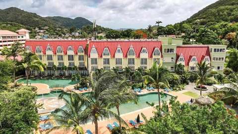 Accommodation - Coco Palm - Exterior view - St Lucia