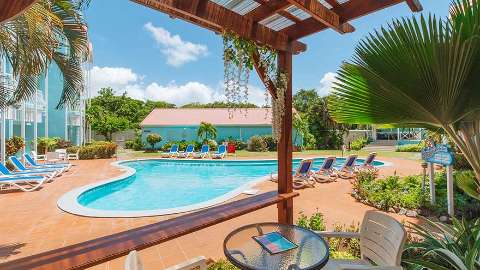 Accommodation - Bay Gardens Marina Haven - Pool view - Rodney Bay