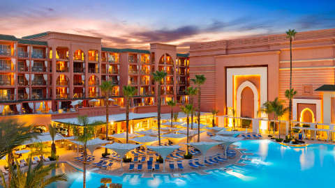 Accommodation - Savoy Le Grand Hotel Marrakech - Pool view - Marrakech