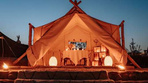 Accommodation - Inara Camp – Agafay Desert - Exterior view