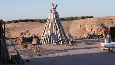 Accommodation - Inara Camp – Agafay Desert - Exterior view