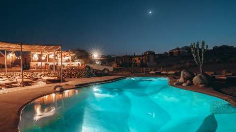 Accommodation - Inara Camp – Agafay Desert - Pool view