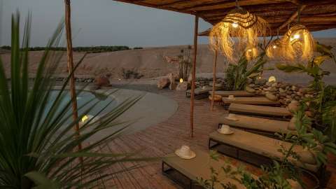 Accommodation - Inara Camp – Agafay Desert - Pool view