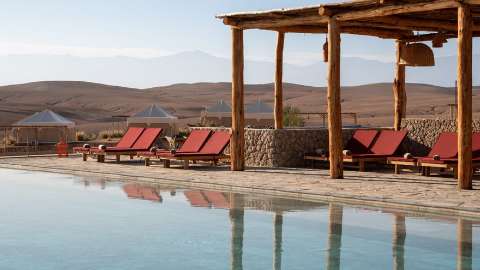 Accommodation - Inara Camp – Agafay Desert - Pool view
