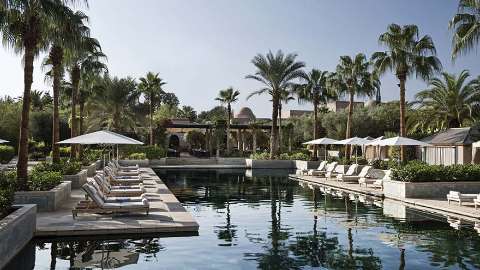 Pernottamento - Four Seasons Resort Marrakech - Vista della piscina - Marrakech