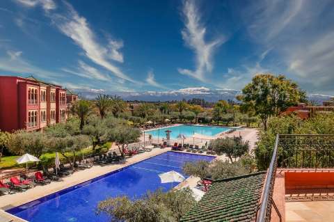 Accommodation - Eden Andalou Aquapark & Spa - Pool view - Marrakech