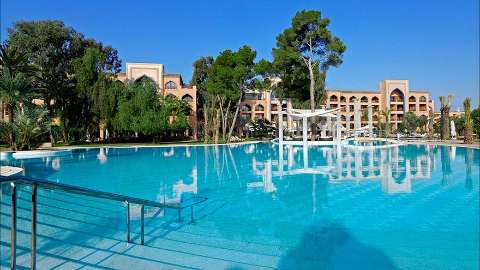 Acomodação - Es Saadi Marrakech Resort - Palace - Vista para a Piscina - Marrakech