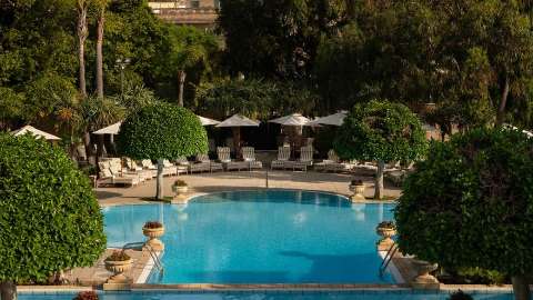 Accommodation - Corinthia Palace Malta - Pool view