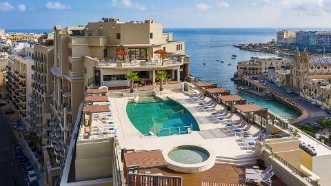 Accommodation - Malta Marriott Hotel and Spa - Pool view - Malta