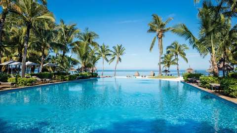 Unterkunft - Sugar Beach - Ansicht der Pool - Mauritius