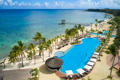 Hébergement - Le Meridien Ile Maurice - Vue sur piscine - Mauritius