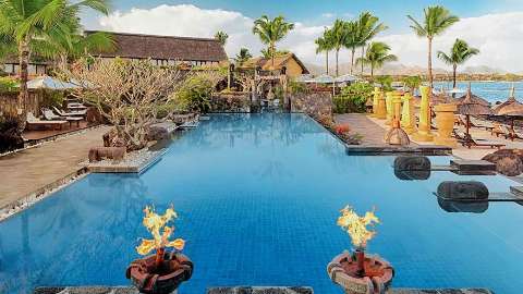 Unterkunft - The Oberoi Beach Resort Mauritius - Ansicht der Pool - Mauritius