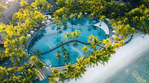 Acomodação - Trou aux Biches Beachcomber Golf Resort & Spa - Vista para a Piscina - Mauritius
