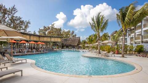 Unterkunft - Sunrise Attitude - Ansicht der Pool - Mauritius