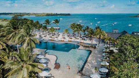 Unterkunft - Anahita Golf & Spa Resort - Ansicht der Pool - Mauritius