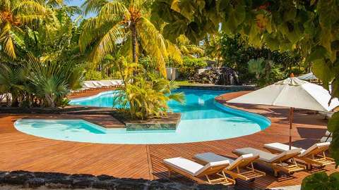 Accommodation - Solana Beach Mauritius - Pool view - Mauritius