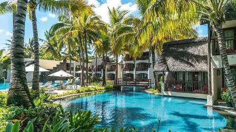 Unterkunft - Constance Belle Mare Plage Resort - Ansicht der Pool - Mauritius