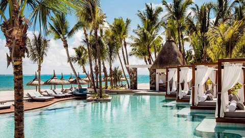 Unterkunft - One&Only Le Saint Geran - Ansicht der Pool - Mauritius
