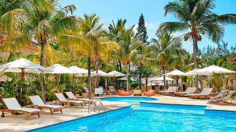 Unterkunft - Friday Attitude - Ansicht der Pool - Mauritius