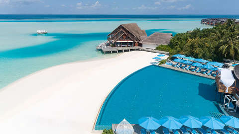 Accommodation - Anantara Dhigu Resort and Spa - Pool view - Male