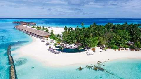 Unterkunft - Constance Moofushi Resort - Außenansicht - Maldives