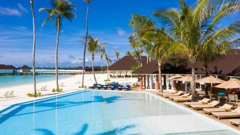 Acomodação - Sun Siyam Olhuveli Beach & Spa Resort - Vista para a Piscina - Maldives