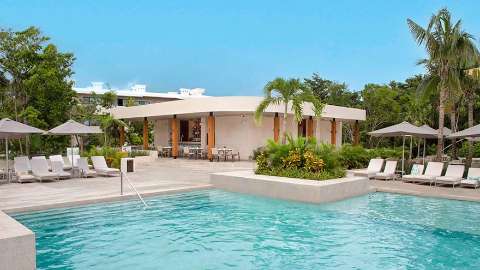 Accommodation - Family Selection At Grand Palladium Kantenah Resort & Spa - Pool view - Cancun