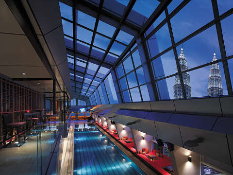 Acomodação - Traders Hotel Kuala Lumpur - Vista para a Piscina - Kuala Lumpur