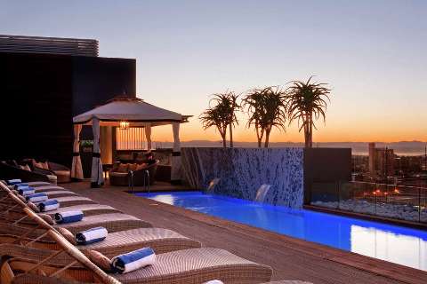Accommodation - Hilton Windhoek - Pool view - Windhoek