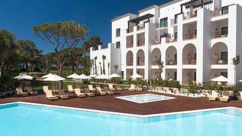 Unterkunft - Pine Cliffs Ocean Suites, Luxury Collection Resort - Ansicht der Pool - Algarve