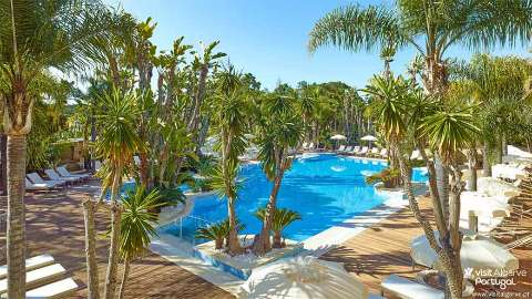 Unterkunft - Ria Park Hotel & Spa - Ansicht der Pool - Algarve