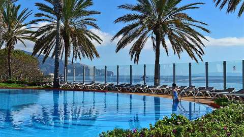 Unterkunft - Pestana Grand Premium Ocean Resort - Ansicht der Pool - Funchal
