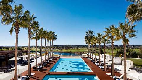 Unterkunft - Anantara Vilamoura Algarve Resort - Ansicht der Pool - Algarve