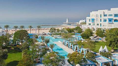 Accommodation - Hilton Salwa Beach Resort & Villas - Pool view - Doha