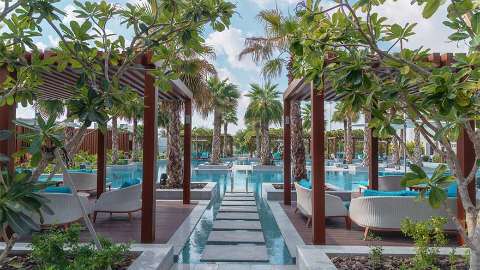 Accommodation - Al Messila a Luxury Collection Resort and Spa Doha - Pool view - Doha