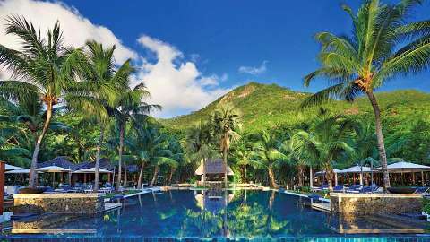 Pernottamento - Hilton Seychelles Labriz Resort & Spa - Vista della piscina - Seychelles
