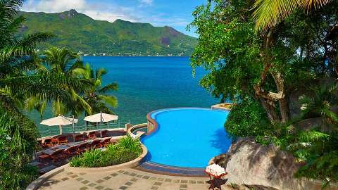 Accommodation - Hilton Seychelles Northolme Resort and Spa - Pool view - Mahe