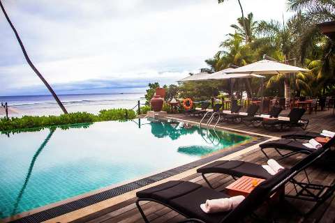 Accommodation - DoubleTree by Hilton Allamanda Resort & Spa - Pool view - Mahe