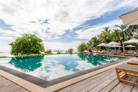 Accommodation - DoubleTree by Hilton Seychelles - Allamanda Resort & Spa - Pool view - Mahe