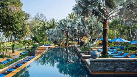 Unterkunft - JW Marriott Phuket Resort & Spa - Ansicht der Pool - Phuket