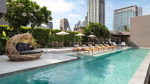 Accommodation - Ad Lib Hotel Bangkok - Pool view
