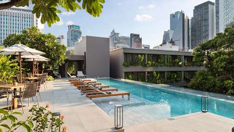 Accommodation - Ad Lib Hotel Bangkok - Pool view