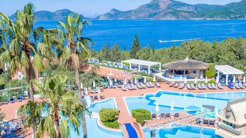 Accommodation - Liberty Hotels Lykia Adults Only - Pool view - Oludeniz