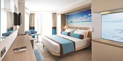 Acomodação - Blue Bay Platinum Hotel - Quarto de hóspedes - MARMARIS / MUGLA