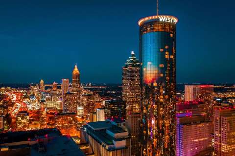 Accommodation - The Westin Peachtree Plaza Atlanta - Exterior view - Atlanta