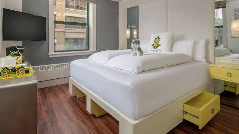 Unterkunft - Staypineapple, A Delightful Hotel, South End - Gästezimmer - BOSTON